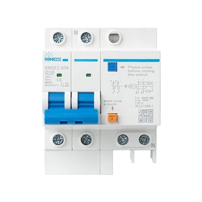 50/60Hz Residual Tam sim no ua haujlwm Circuit Court Breaker